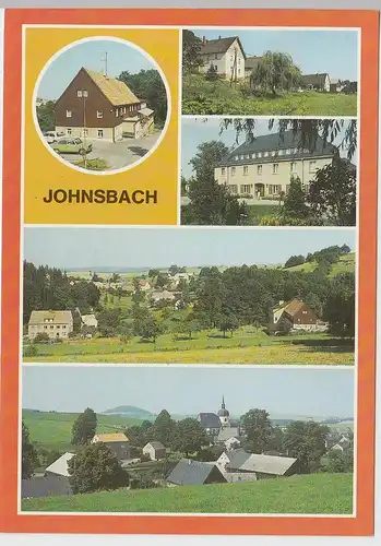 (102744) AK Johnsbach, Glashütte, Mehrbildkarte, Handwerkererholungsheim, 1989