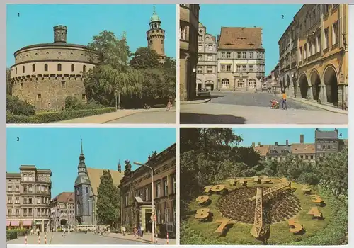 (102539) AK Görlitz, Mehrbildkarte 1972