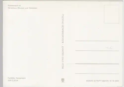 (102328) AK Frohnauer Hammer, Mehrbildkarte 1977