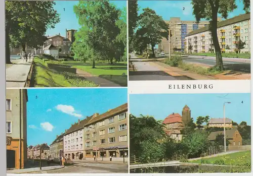 (102298) AK Eilenburg, Mehrbildkarte 1975
