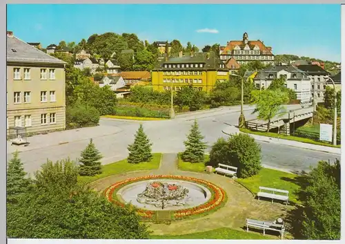 (102251) AK Elsterberg, an der August-Bebel-Brücke 1974