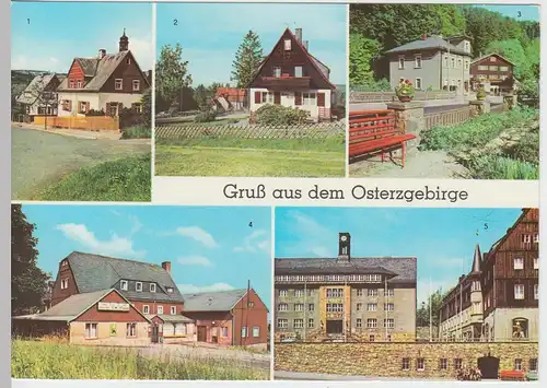 (102217) AK Osterzgebirge, Geising, Kipsdorf, Altenberg, Oberbärenburg, Mehrbild