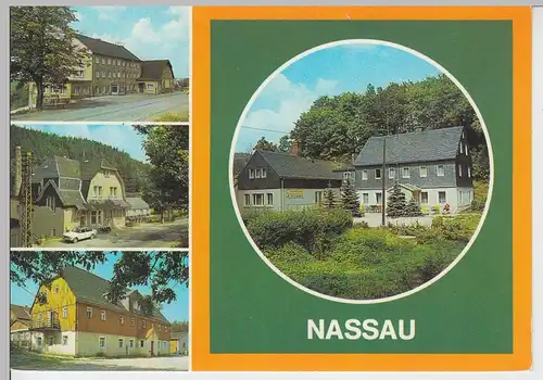 (102194) AK Nassau (Frauenstein), Mehrbildkarte 1983