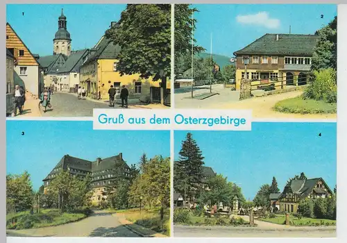 (102216) AK Osterzgebirge, Geising, Kipsdorf, Altenberg, Oberbärenburg, Mehrbild