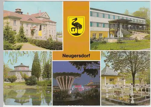 (102167) AK Neugersdorf, Mehrbildkarte 1986