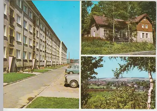 (102149) AK Neustadt (Sa.), Mehrbildkarte 1975