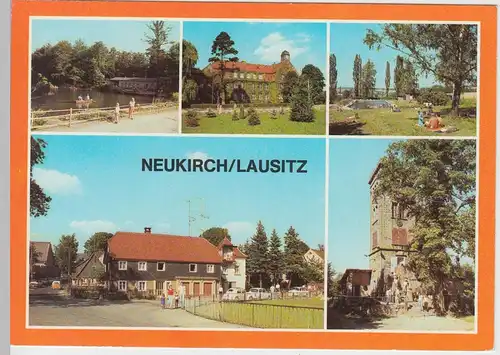 (102161) AK Neukirch (Lausitz), Mehrbildkarte 1983