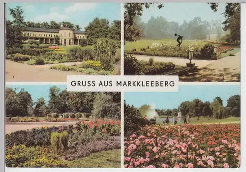 (102086) AK Markkleeberg, Mehrbildkarte 1969