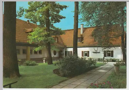 (102038) AK Moritzburg, Waldschänke 1973