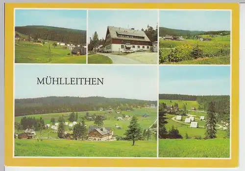 (102024) AK Mühlleithen, Mehrbildkarte 1987