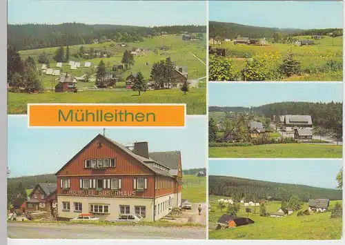 (102025) AK Mühlleithen, Mehrbildkarte 1988