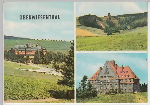 (101958) AK Oberwiesenthal, Mehrbildkarte 1969