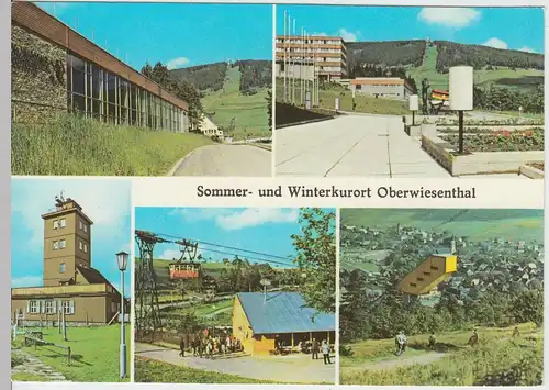 (101961) AK Oberwiesenthal, Mehrbildkarte 1981