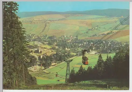 (101948) AK Oberwiesenthal, Drahtseilbahn, 1975