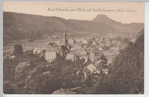 (101738) AK Sächsische Schweiz, Bad Schandau, vor 1945