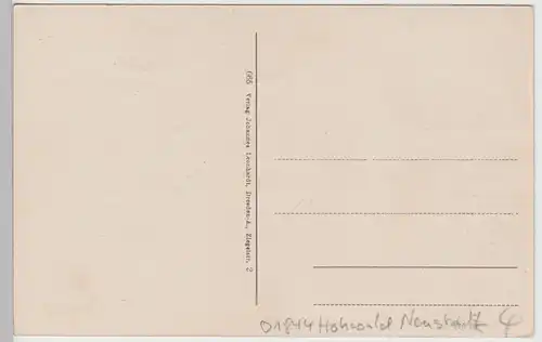 (101181) AK Hohwaldschänke, Valtenberg, Lausitz, vor 1945