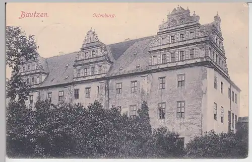 (101179) AK Bautzen, Ortenburg 1907