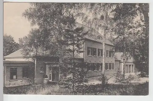 (101129) AK Herrmannsbad Bad Lausick, Kurhaus, vor 1945