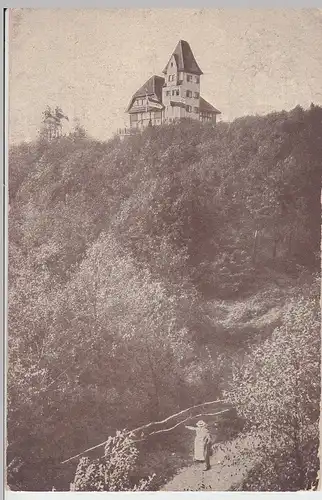 (100626) AK Hohenstein-Ernstthal, Pfaffenberg mit Berggasthaus, 1930