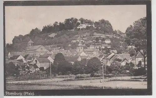 (85881) AK Homburg, Pfalz, Schlossberg, St. Michael, Feldpost 1918