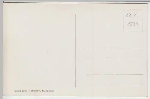 (57576) Foto AK Mettlach, Saar, Panorama 1934