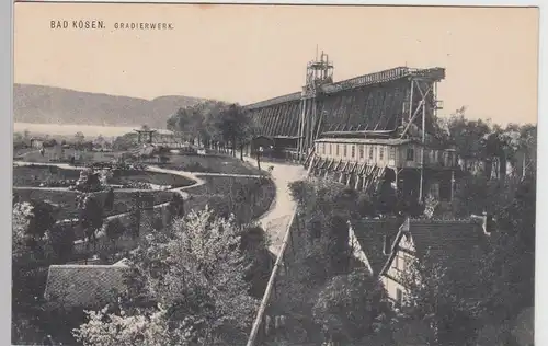 (99885) AK Bad Kösen, Gradierwerk 1920