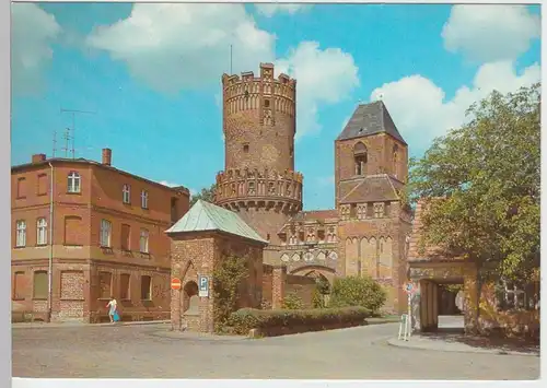 (99308) AK Tangermünde, Neustädter Tor 1982