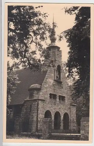 (98611) Foto AK Lützen, Gustav-Adolf-Kapelle, 1955