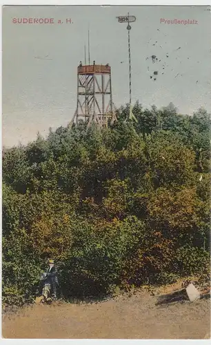 (98600) AK Suderode, Preußenplatz, 1911