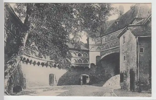 (97764) AK Naumburg, Saale, Marientor, Innenansicht, vor 1945