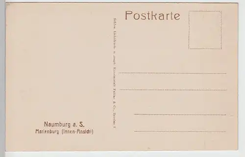 (97764) AK Naumburg, Saale, Marientor, Innenansicht, vor 1945