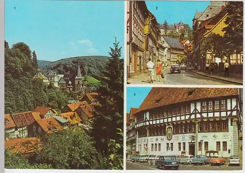 (96519) AK Stolberg (Harz), Mehrbildkarte, 1979