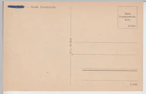 (94921) AK Weißenfels, Große Deichstraße, vor 1945