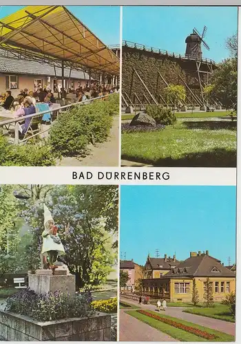 (92446) AK Bad Dürrenberg, Mehrbildkarte, 1976