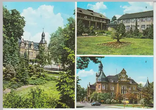 (92329) AK Bad Schmiedeberg, Mehrbildkarte, 1974