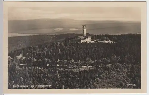 (9050) Foto AK Blankenburg, Harz, Ziegenkopf 1955