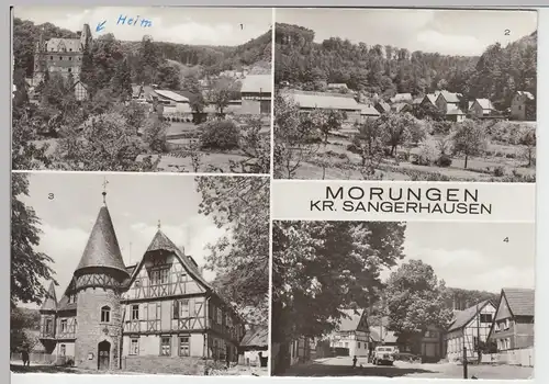 (86681) Foto AK Morungen, Mehrbildkarte 1979