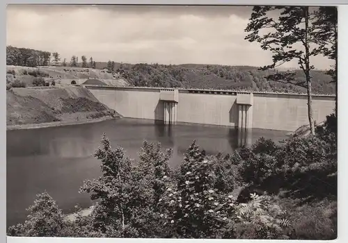 (86593) Foto AK Rappbode-Talsperre bei Wendefurt 1961