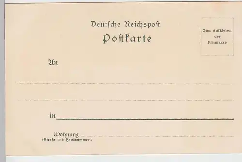 (85376) AK Gruss aus Ilsenburg, Hotel z.d. rothen Forellen, Litho um 1900