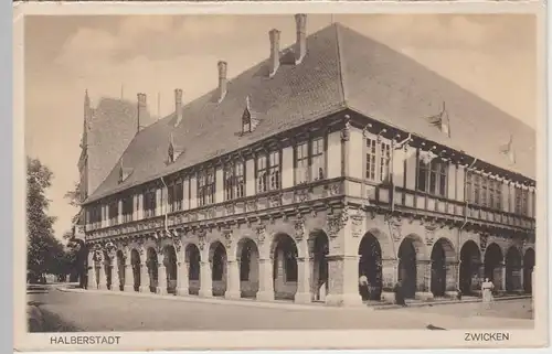 (84224) AK Halberstadt, Zwicken, aus Leporello, vor 1945