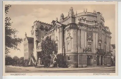 (84220) AK Halberstadt, Stadttheater, aus Leporello, vor 1945