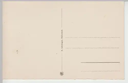 (84220) AK Halberstadt, Stadttheater, aus Leporello, vor 1945