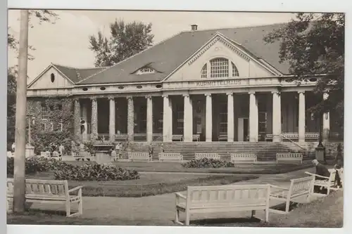 (83110) Foto AK Bad Kösen, Kurmittelhaus 1966