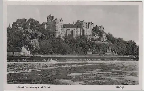 (81627) AK Bad Bernburg a.d. Saale, Schloss, vor 1945