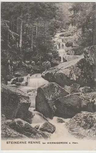 (81103) AK Harz, Steinerne Renne, vor 1945