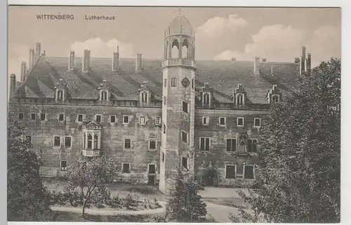 (80747) AK Wittenberg, Lutherhaus, vor 1945