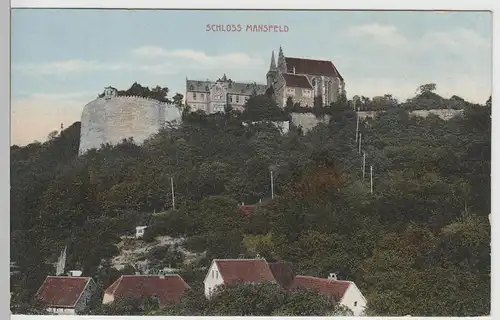 (78665) AK Schloss Mansfeld, vor 1945