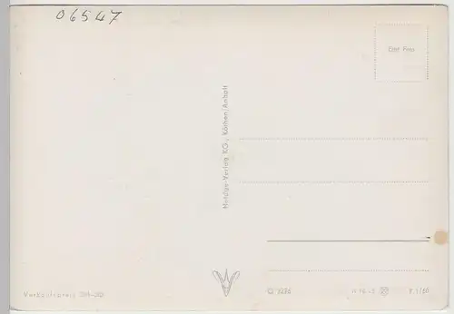 (75341) Foto AK Stolberg, Blick von der Döllebank, 1960