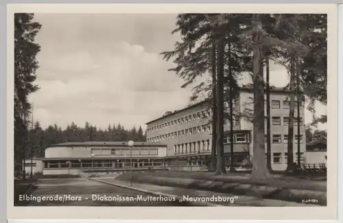 (73395) Foto AK Elbingerode, Harz, Diakonissen Mutterhaus Neuvandsburg