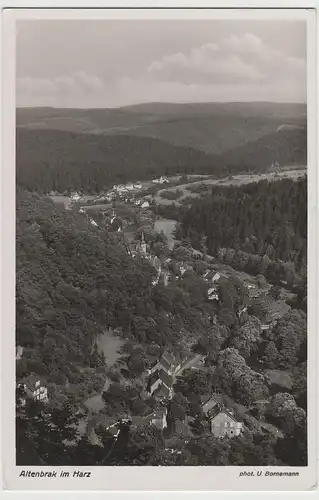 (72936) Foto AK Altenbrak, Harz, Panorama 1941
